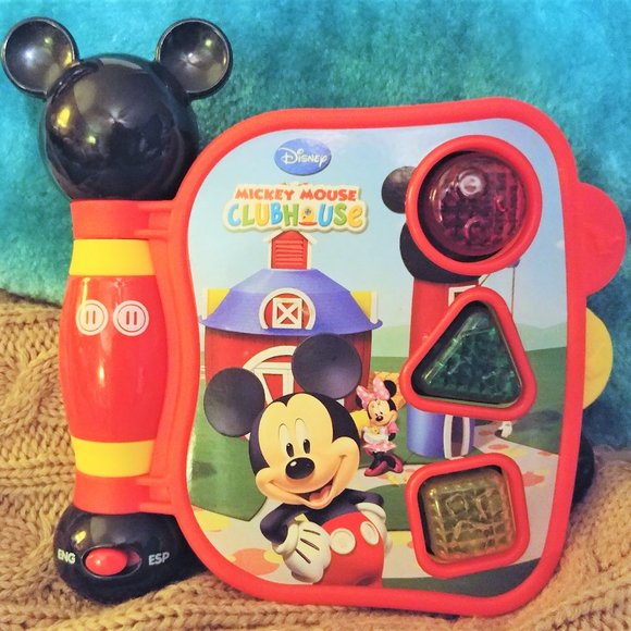 Disney Toys Disney Mickey Mouse Club Interactive Book Light Speech